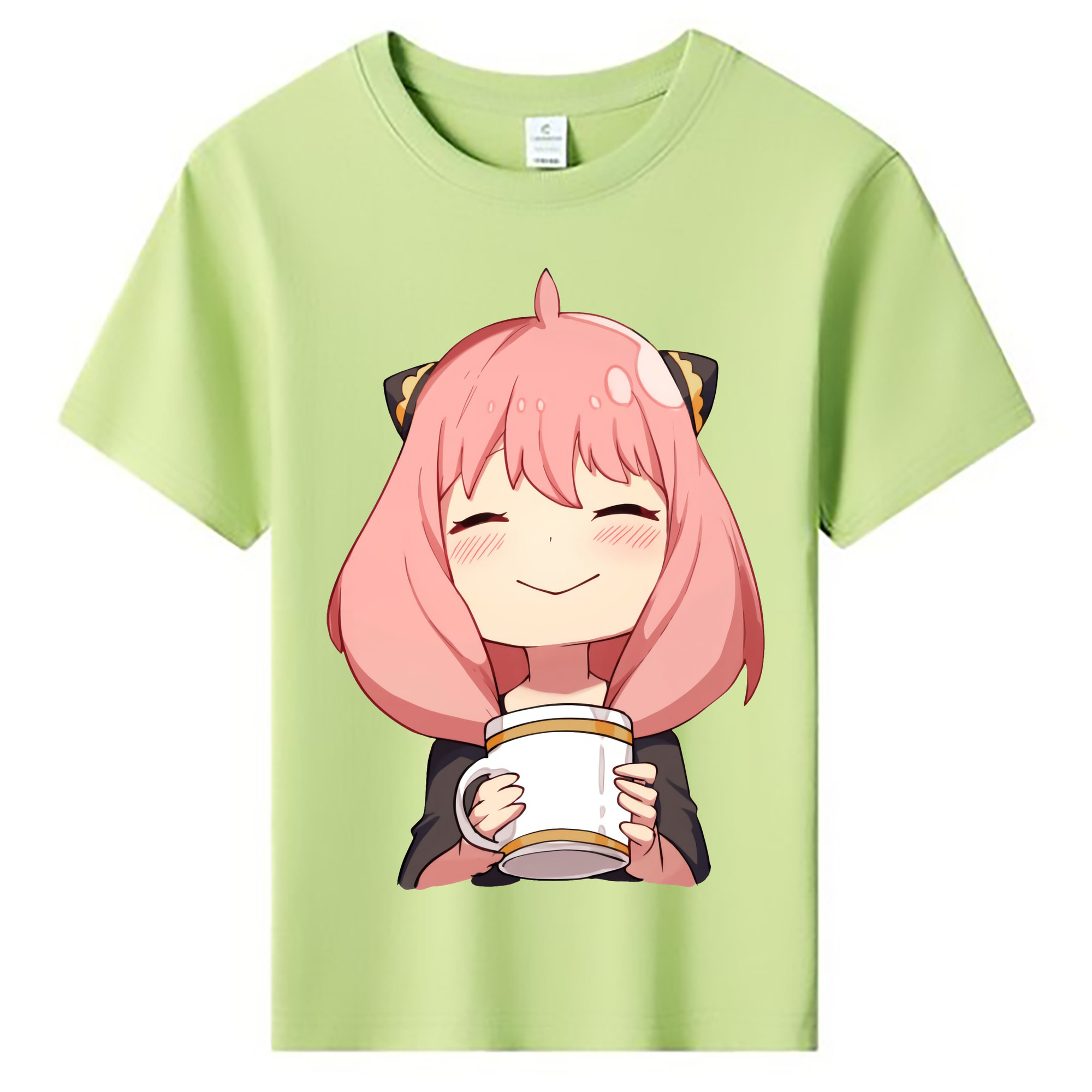（画像用） SPY×FAMILY间谍家家酒 綿100％キッズTシャツ（フロントプリント）
